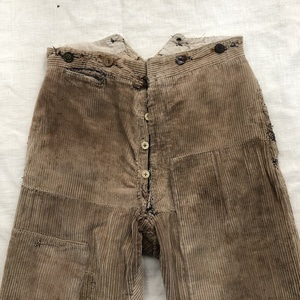 30s french corduroy pants(about 31inch)