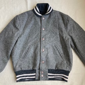 skookum wool letterman jacket (105 size)