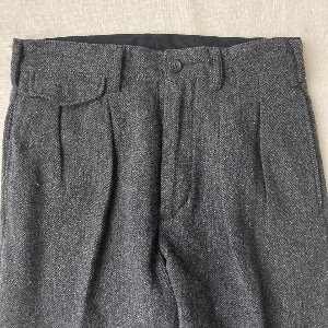 engineered garments  wool herringbone pants (30 inch)