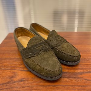 yuketen suede penny loafer (us 9, 270mm)