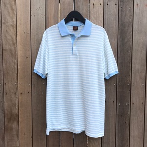 Vtg wrangler cotton stripe pearl button polo shirt (100-105)