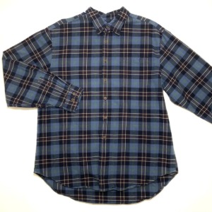 gap cotton fannel check shirt (105 size~)