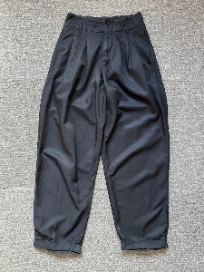 YMC two pleats navy trouser (XS size, 29-30인치)
